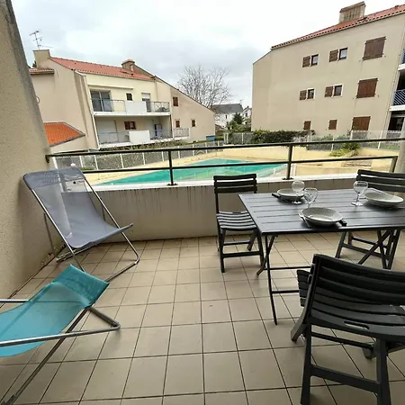 T2 A St Jean De Monts Avec Balcon Et Parking Prive - Fr-1-324a-67 公寓 圣让-德蒙